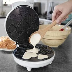 Cucina Pro CucinaPro Mini Hearts Waffle Maker -Coffee & Espresso Elegant store minihearts4
