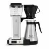 Moccamaster KBT Manual-Adjust Drip-Stop Coffee Maker (40 Oz Thermal Carafe) | Polished Silver -Coffee & Espresso Elegant store moccamaster set 79112 kbt polishedsilver 3483 01 2048x