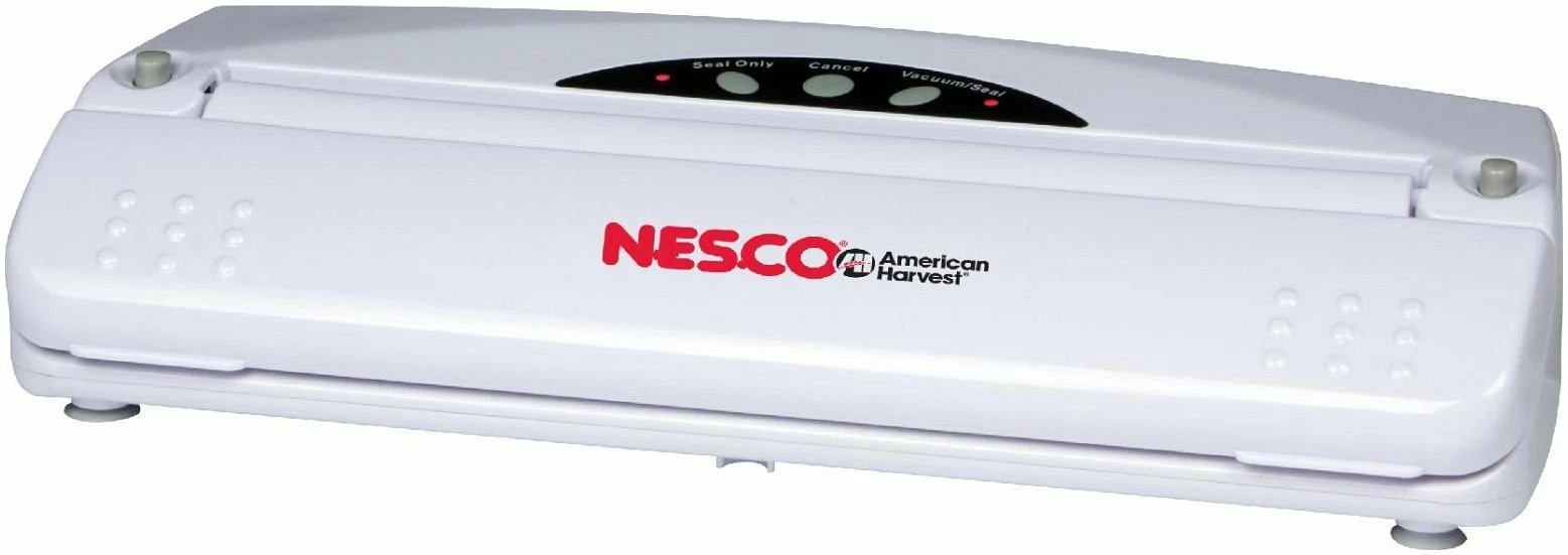 Nesco / American Harvest Nesco VS-01 Food Vacuum Sealer + Storage Bags | White 3 Nesco / American Harvest Nesco VS-01 Food Vacuum Sealer + Storage Bags | White