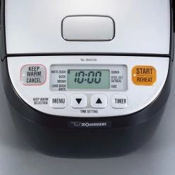 Zojirushi Micom 3-Cup Rice Cooker - Black -Coffee & Espresso Elegant store nl bac05 lcd display