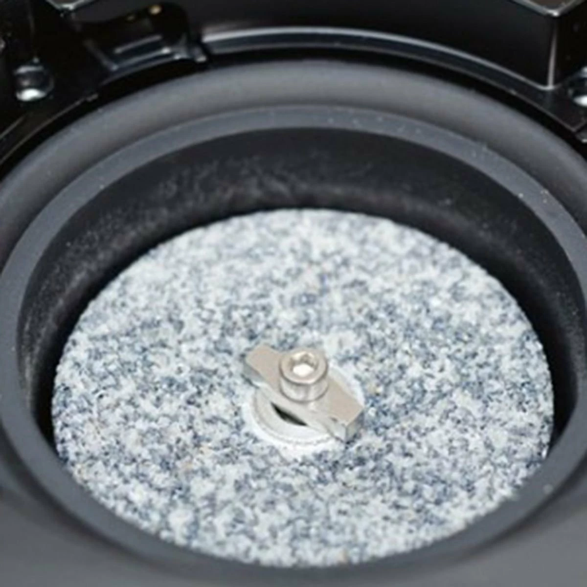 NutriMill Harvest Grain Mill | Cayenne Red Trim 8 NutriMill Harvest Grain Mill | Cayenne Red Trim - Image 6