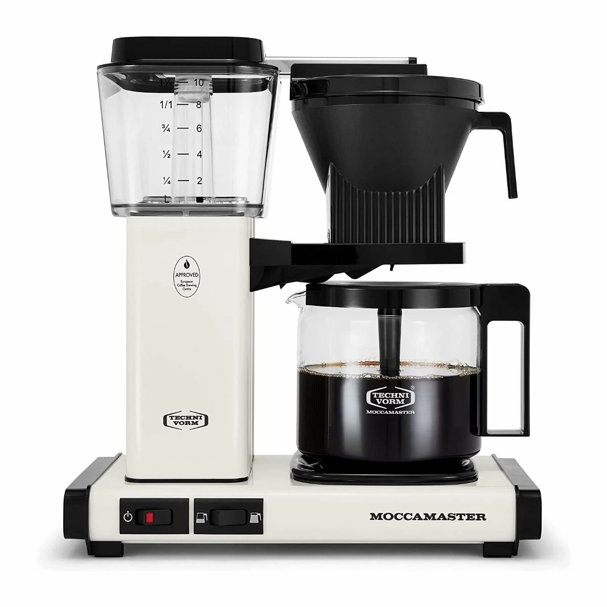 Moccamaster KBGV Automatic Drip Stop Coffee Maker (40 Oz Glass Carafe) | Off White 3 Moccamaster KBGV Automatic Drip Stop Coffee Maker (40 Oz Glass Carafe) | Off White