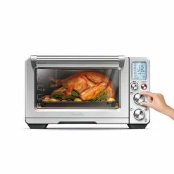 Breville The Smart Oven Air Fryer With Element IQ Convection Countertop Toaster Oven | Brushed Stainless Steel -Coffee & Espresso Elegant store oven2