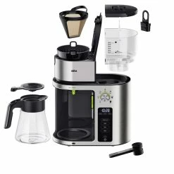 Braun 10-Cup MultiServe Drip Coffee/Iced Coffee Machine | Stainless Steel -Coffee & Espresso Elegant store perfect parts image