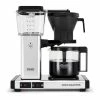 Moccamaster KBGV Automatic Drip Stop Coffee Maker (40 Oz Glass Carafe) | Polished Silver -Coffee & Espresso Elegant store polished silver