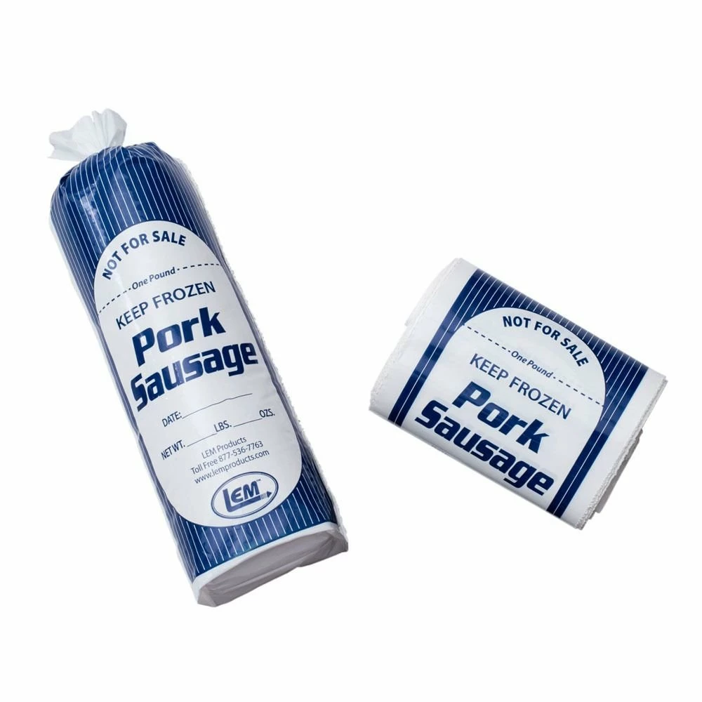 LEM 2 Lb. Pork Sausage Bags | 25 Count 3 LEM 2 Lb. Pork Sausage Bags | 25 Count