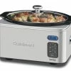 Cuisinart 6.5-Quart Programmable Slow Cooker -Coffee & Espresso Elegant store psc650 sd hero rev