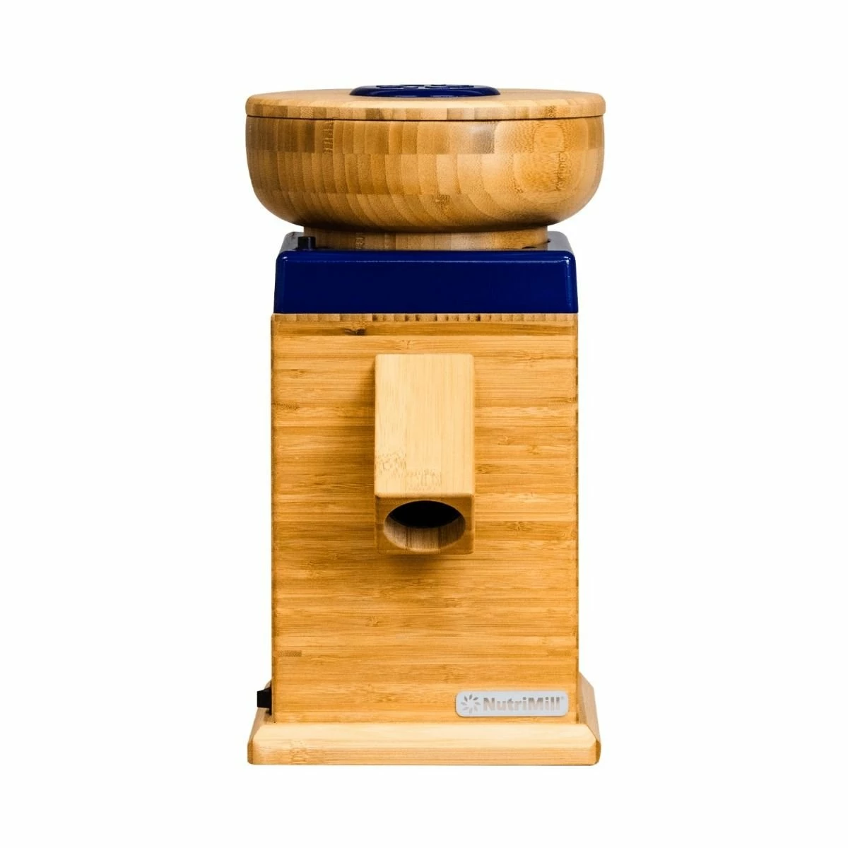NutriMill Harvest Grain Mill | Blue + Cutting Board & Canister Bundle 4 NutriMill Harvest Grain Mill | Blue + Cutting Board & Canister Bundle - Image 2