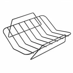 Le Creuset Large Stainless Steel Roasting Pan With Nonstick Rack 14 Le Creuset Large Stainless Steel Roasting Pan With Nonstick Rack -Coffee & Espresso Elegant store rs7921 large rack angle