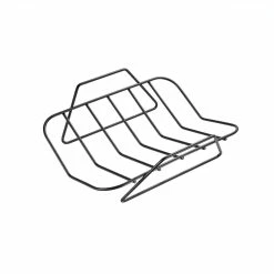 Le Creuset Stainless Steel Roasting Pan With Nonstick Rack 18 Le Creuset Stainless Steel Roasting Pan With Nonstick Rack -Coffee & Espresso Elegant store rs7928 small rack angle