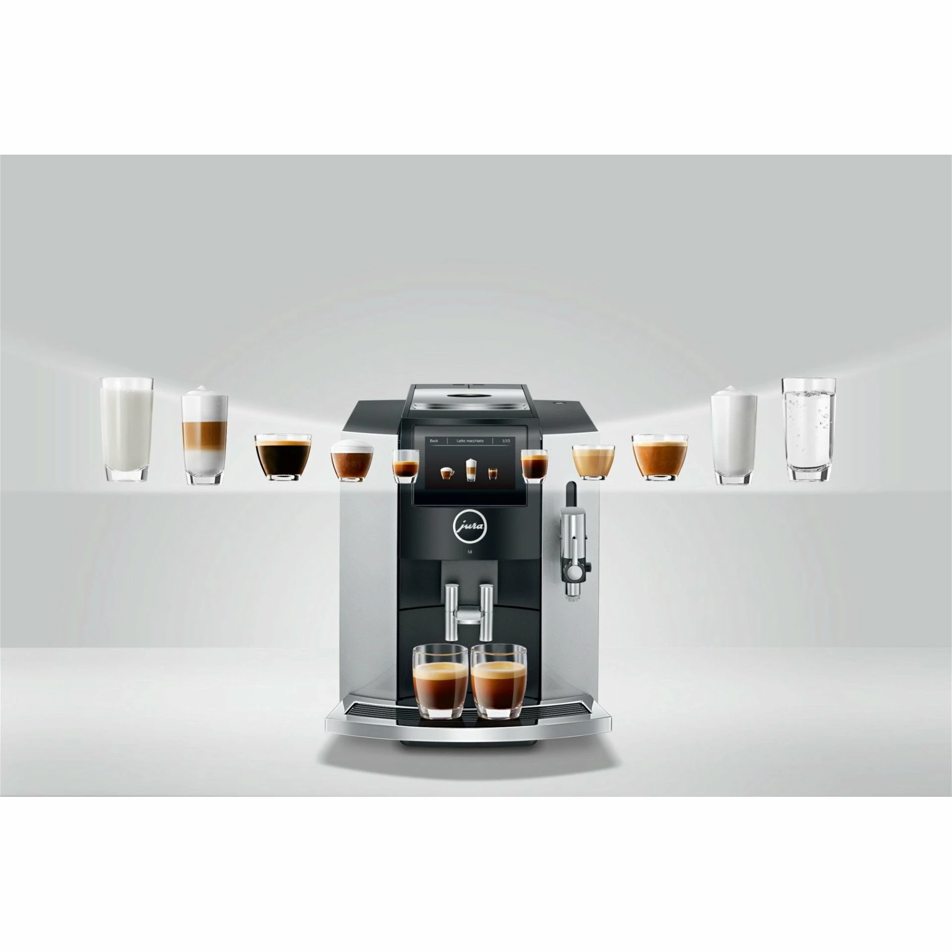 Jura S8 Automatic Coffee & Espresso Machine | Moonlight Silver 16 Jura S8 Automatic Coffee & Espresso Machine | Moonlight Silver - Image 14