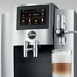 Jura S8 Multifunction Automatic Coffee & Espresso Machine | Chrome -Coffee & Espresso Elegant store s8 emo cr fff with ssc lm en print eng 20174