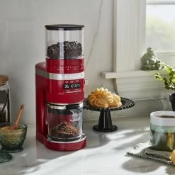 KitchenAid Burr Grinder With Dose Control | Empire Red 11 KitchenAid Burr Grinder With Dose Control | Empire Red -Coffee & Espresso Elegant store set p191794kp 004z.tif trade jpg 1