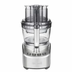 Cuisinart 13-Cup Food Processor | Stainless Steel -Coffee & Espresso Elegant store sfp 13 stainless steel 13 cup food processor