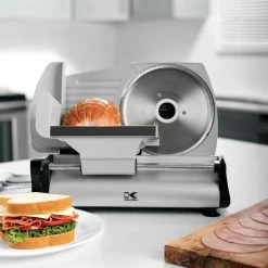 Kalorik Professional Style Food Slicer | Silver -Coffee & Espresso Elegant store slice1
