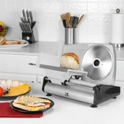 Kalorik Professional Style Food Slicer | Silver -Coffee & Espresso Elegant store slice8