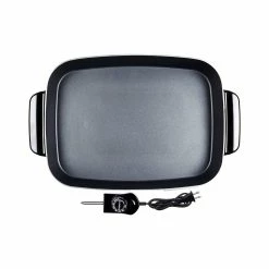 Presto® Electric Slimline™ Skillet With Glass Cover | 16" -Coffee & Espresso Elegant store slimline4