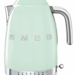 SMEG Variable Temperature Electric Water Kettle | Pastel Green