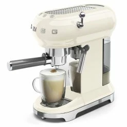 SMEG Espresso Machine | Cream -Coffee & Espresso Elegant store smeg cream 4
