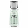SMEG Coffee Grinder | Pastel Green -Coffee & Espresso Elegant store smeg green 1