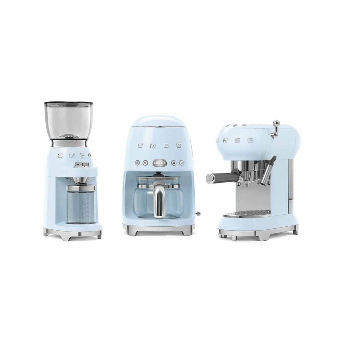 SMEG Espresso Machine | Pastel Blue 7 SMEG Espresso Machine | Pastel Blue - Image 5