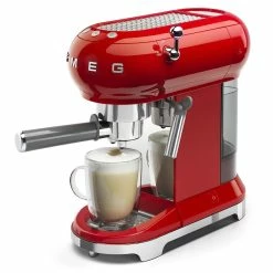 SMEG Espresso Machine | Red -Coffee & Espresso Elegant store smeg red esp 3