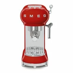 SMEG Espresso Machine | Red -Coffee & Espresso Elegant store smeg red esp 4