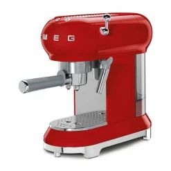 SMEG Espresso Machine | Red -Coffee & Espresso Elegant store smeg red esp 5