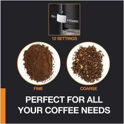 Krups 12-Cup Burr Grinder -Coffee & Espresso Elegant store supplemental2 1