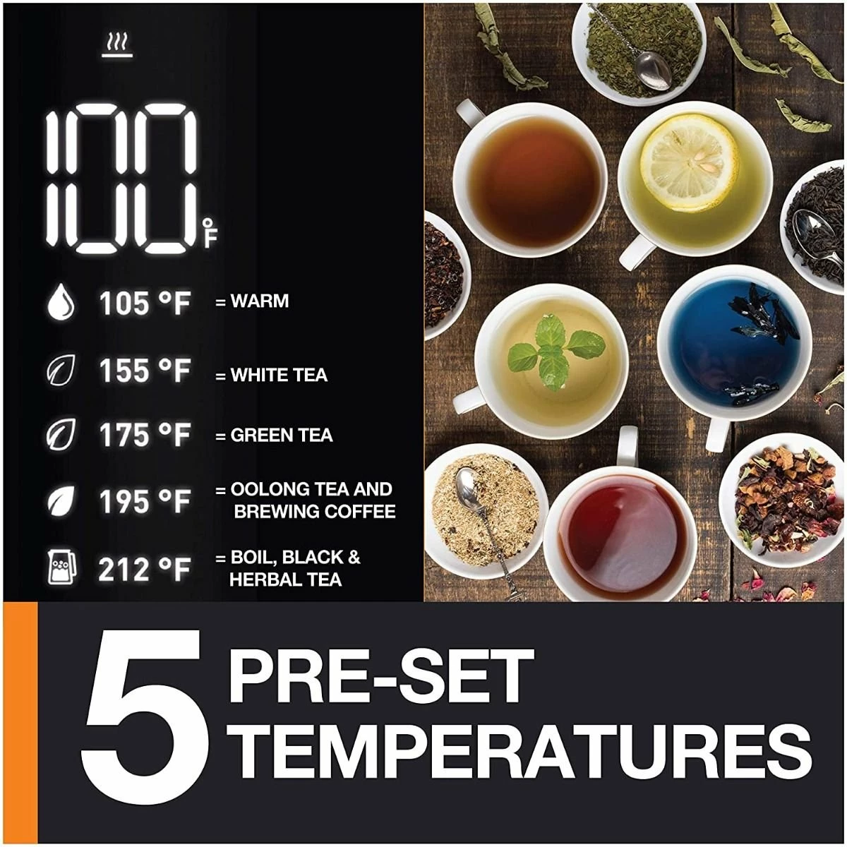 Krups 12-Cup Smart Temp Digital Kettle 6 Krups 12-Cup Smart Temp Digital Kettle - Image 4