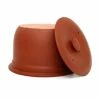 VitaClay Replacement Clay Pot W Lid - 6 Cup -Coffee & Espresso Elegant store vitaclay replacement clay pot w lid 6 cup vf7700 6clayset