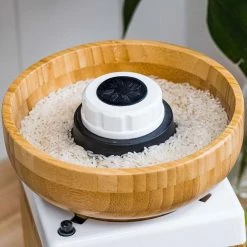 NutriMill Harvest Grain Mill | Powder Sugar White -Coffee & Espresso Elegant store whiteharv2