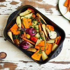 Swiss Diamond | XD Roasting Pan - 12.5" X 10" (4.8 Quart) -Coffee & Espresso Elegant store xd63225 v6