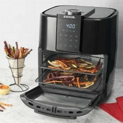 Zavor Crunch Air Fryer Oven | 12.7 Qt. -Coffee & Espresso Elegant store zseaf22 crunch air fryer lifestlye fries