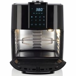 Zavor Crunch Air Fryer Oven | 12.7 Qt. -Coffee & Espresso Elegant store zseaf22 crunch air fryer oven front rotisserie